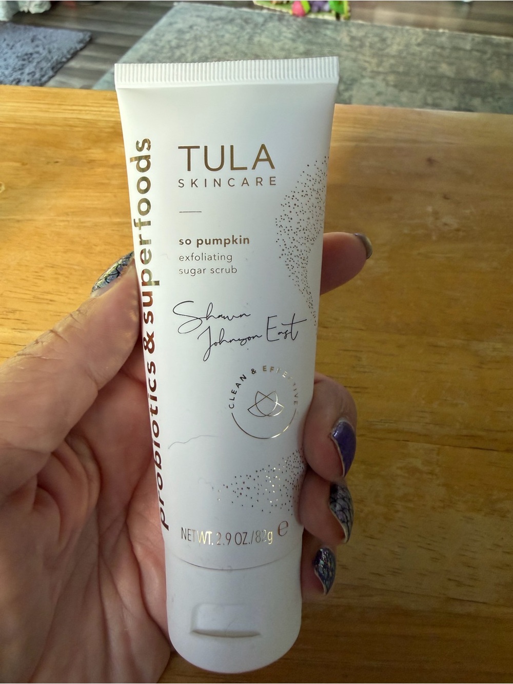 Discontinued!!  Tula Skincare So Pumpkin Exfoliating Sugar Scrub